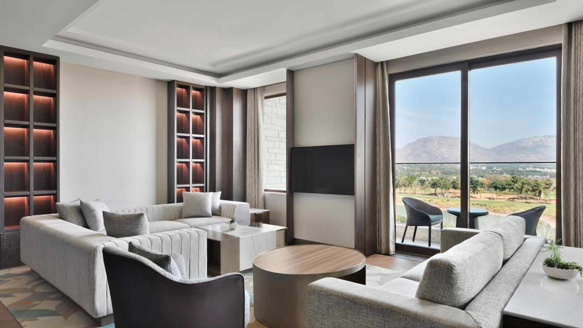 Jw Marriott Hotel Bengaluru Prestige Golfshire Resort & Spa Avati Exterior foto